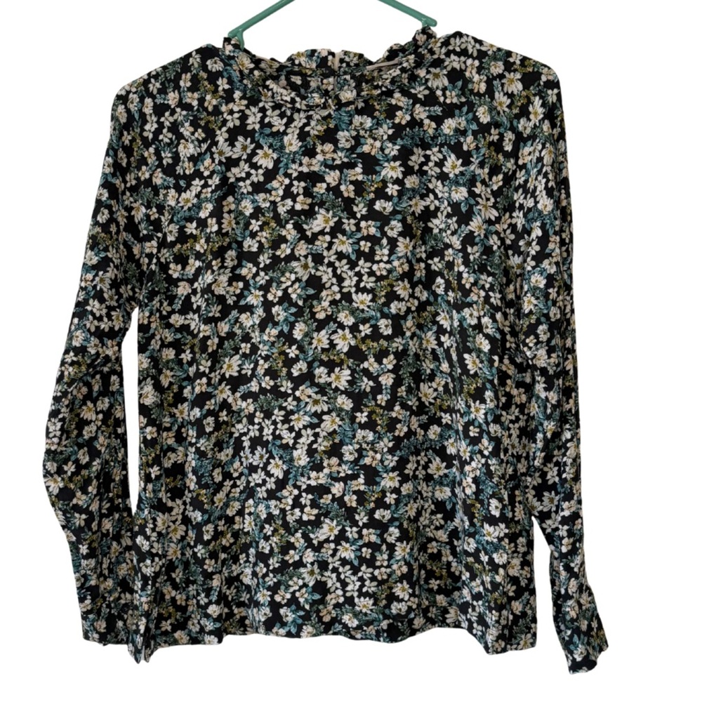3/$20 LOFT Floral Women's Long Sleeve Blouse